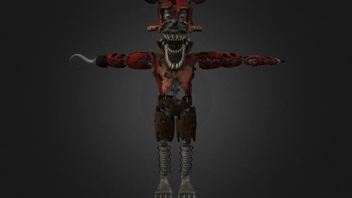 Nightmare foxy fixed consertado 