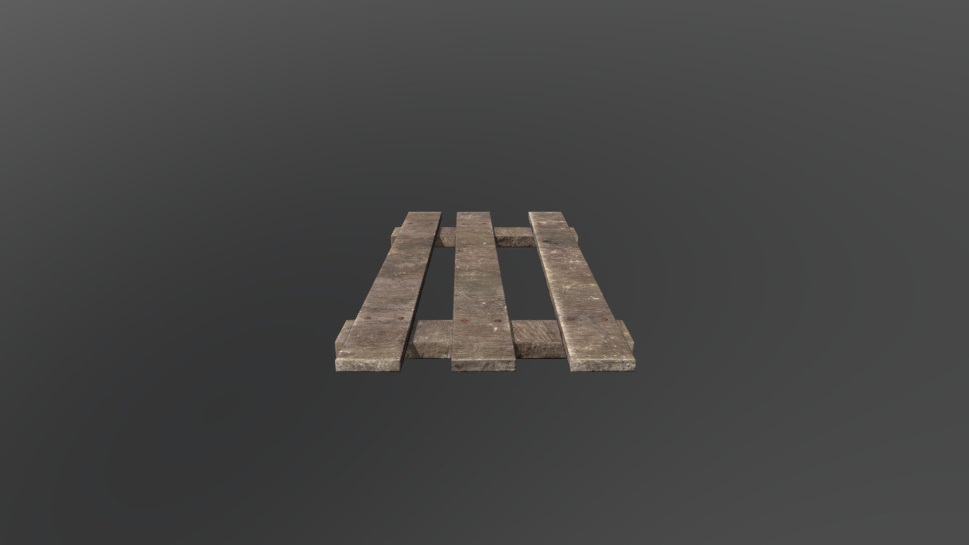 Wooden shelf