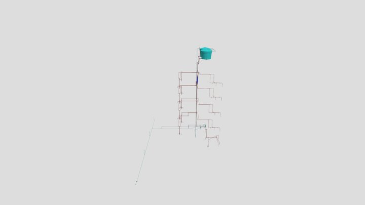 Projeto Hidráulico 3D - Buturussu 3D Model