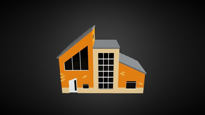 Modern house 3D Model