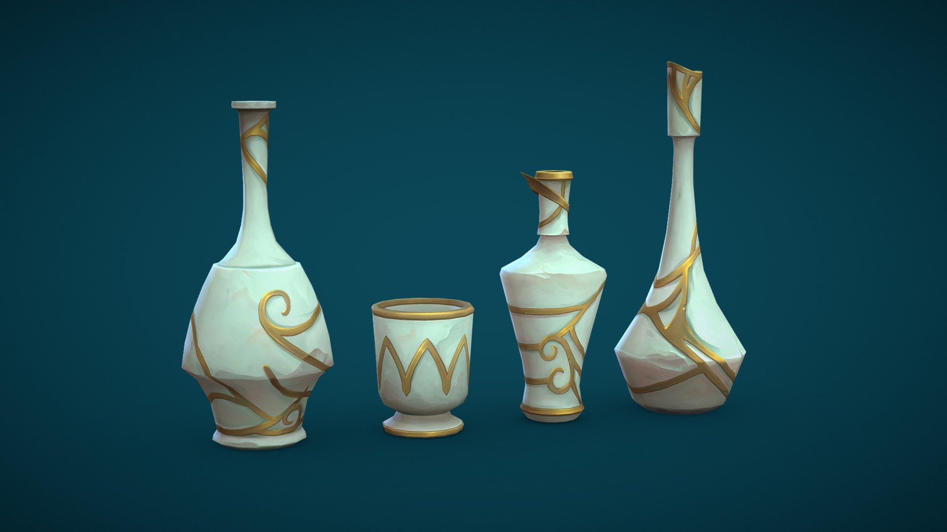 Ruined King Fan Art Pottery - 3D model by Claire Chidgey (@chidgey ...