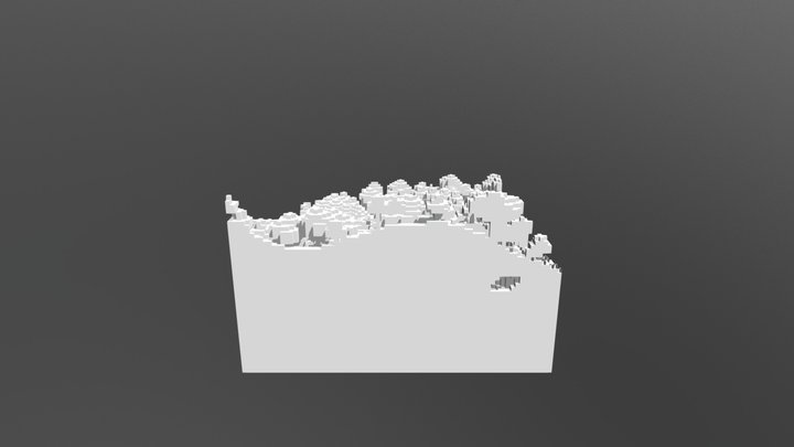 Minecraft Survival House 3D Model