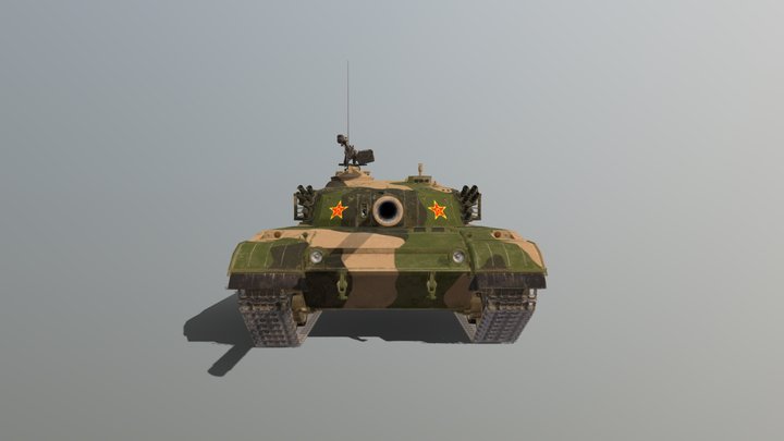 ZTZ96 3D Model