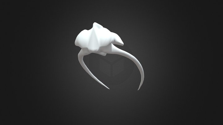 Stylized Snake Bone – Modello 3D gratuito STL