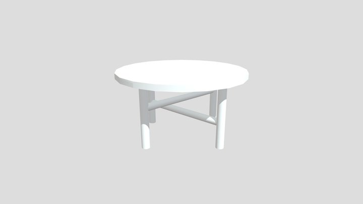 Table (Maya) 3D Model