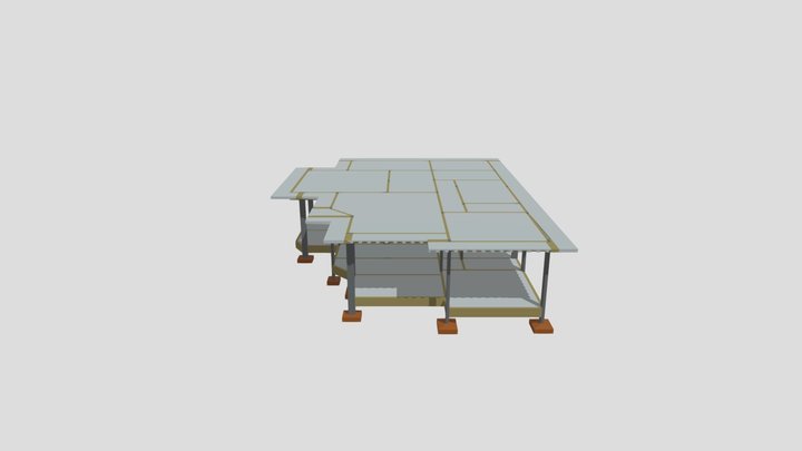 MODELO ESTRUTURAL - CARLOS E DIONE 3D Model