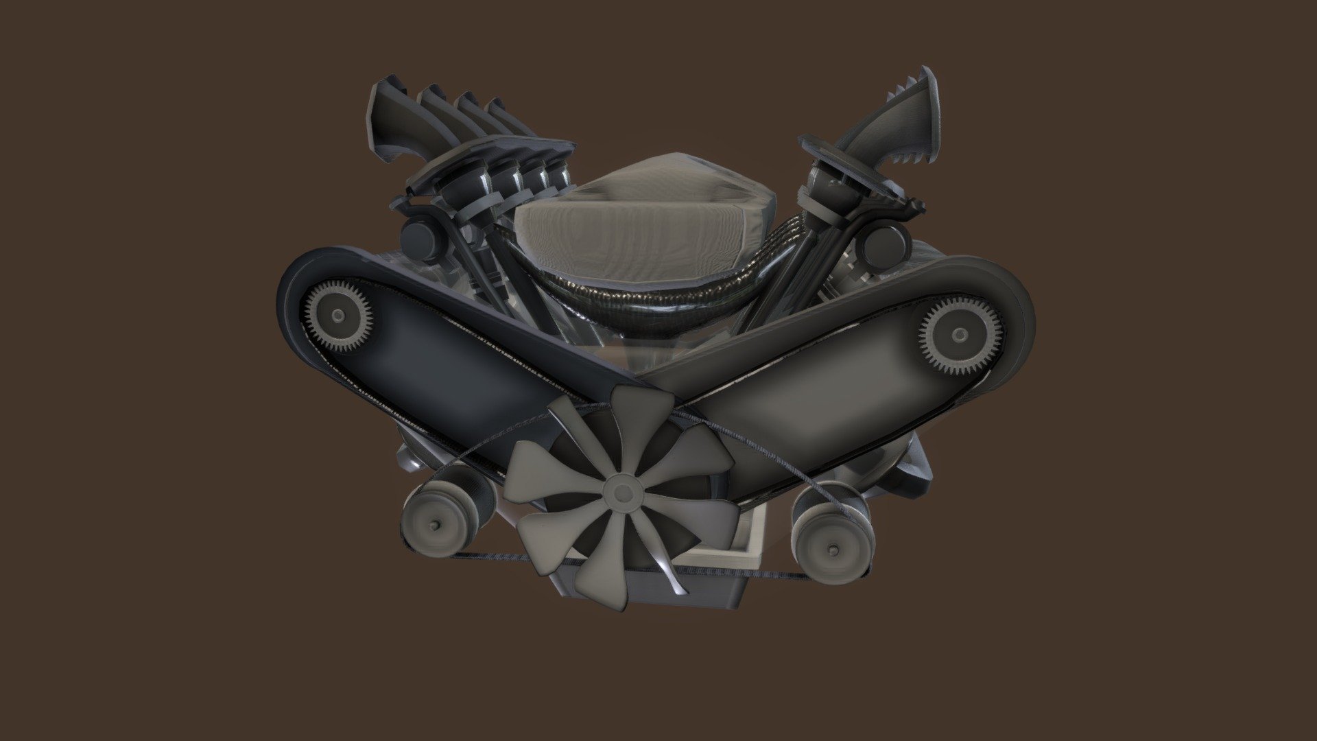 Animated Engine V8 - Download Free 3D model by meeww (@meeww) [b0dbf77]