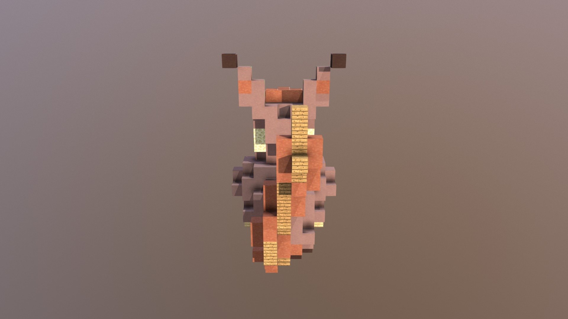Voxel Squirrel
