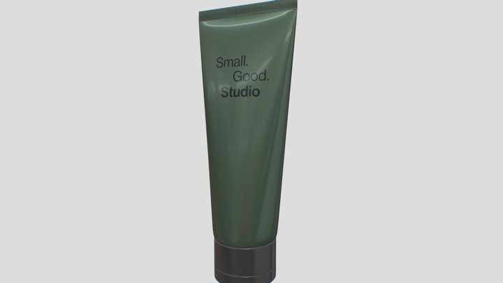 Packaging tube 3D Model