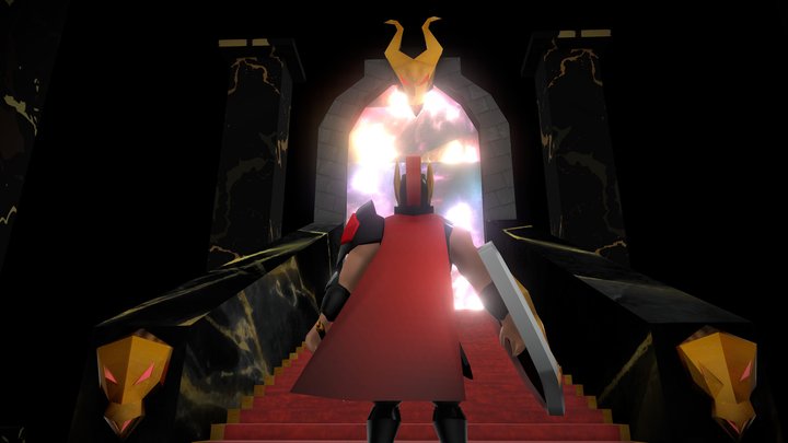 Personaje Low Poly 3D Model