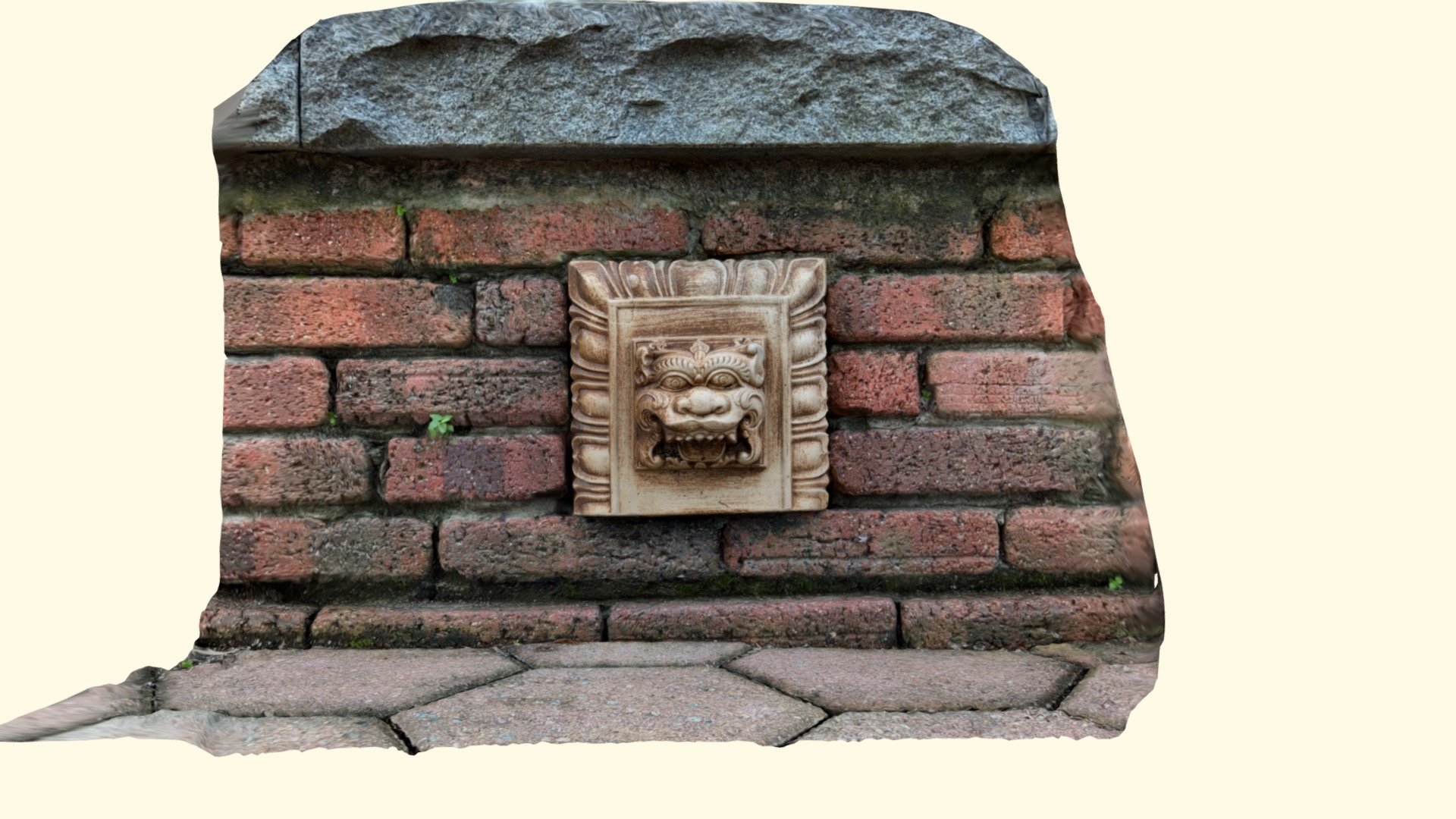 Sang Nila Utama Garden Bench Symbol