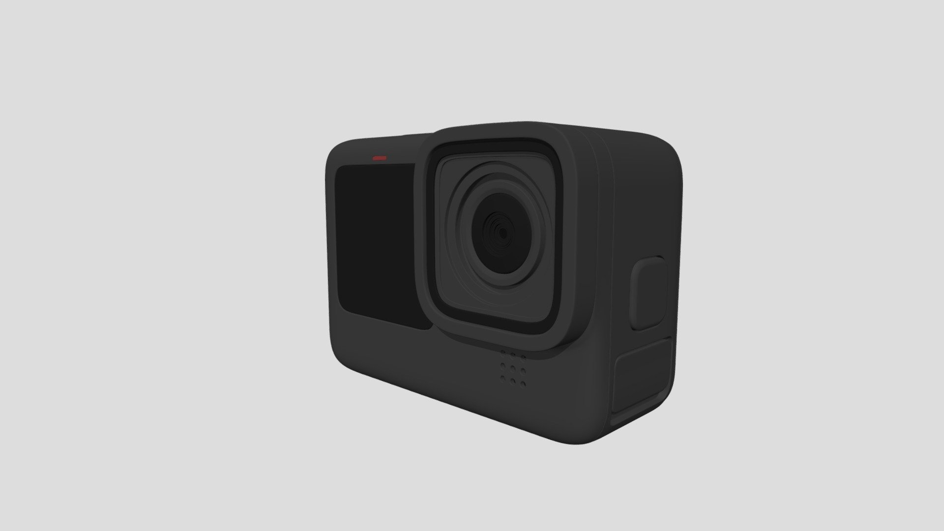 Go Pro Action Camera 3D model 3D model by ruslanmikaielian [b0dd041] Sketchfab