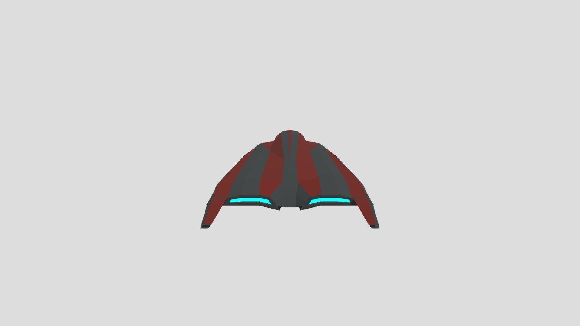 Low Poly Space Ship 10