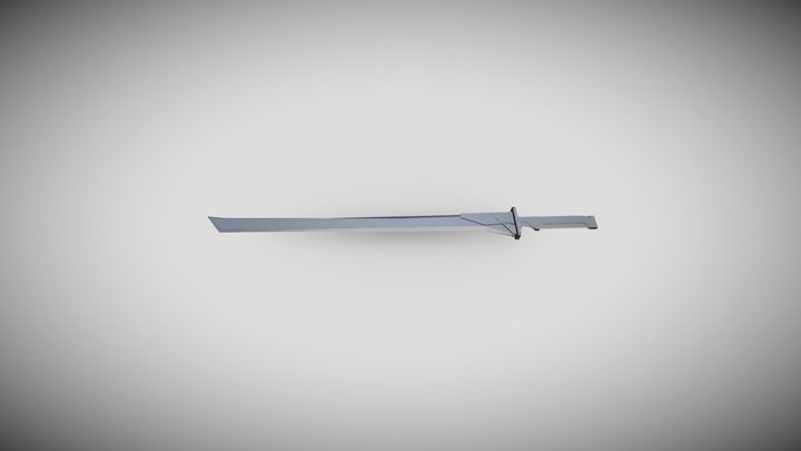 刀 3D Model