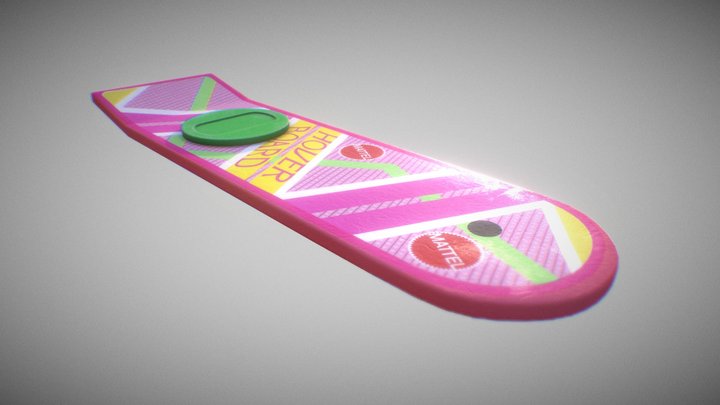 Hoverboard - Back to the Future 3D Model
