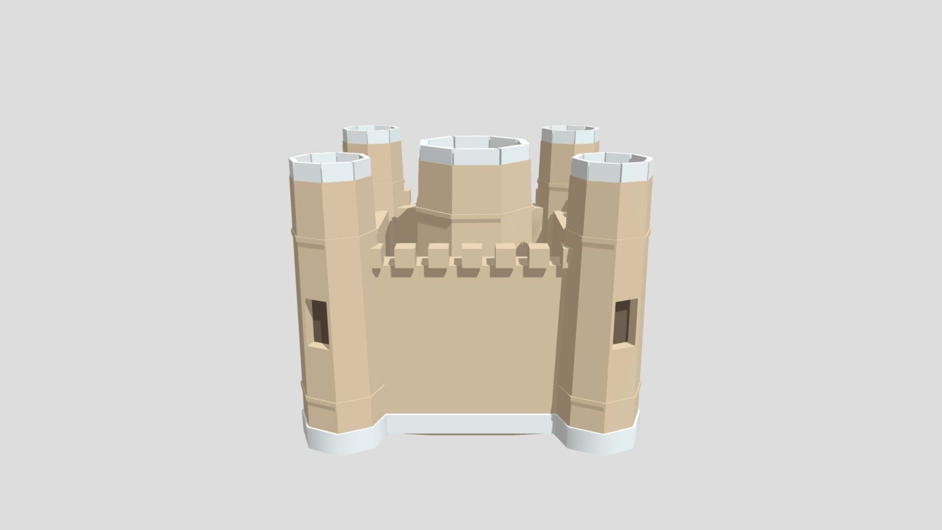 Castle from Poly by Google