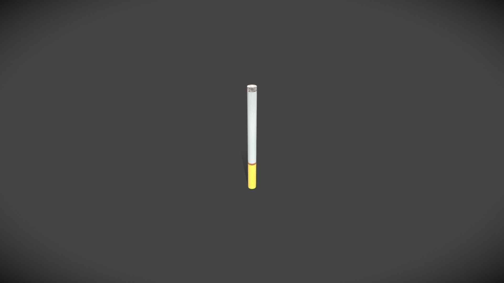 Low Poly Cigarette