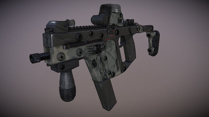 KRISS Vector 3D Model