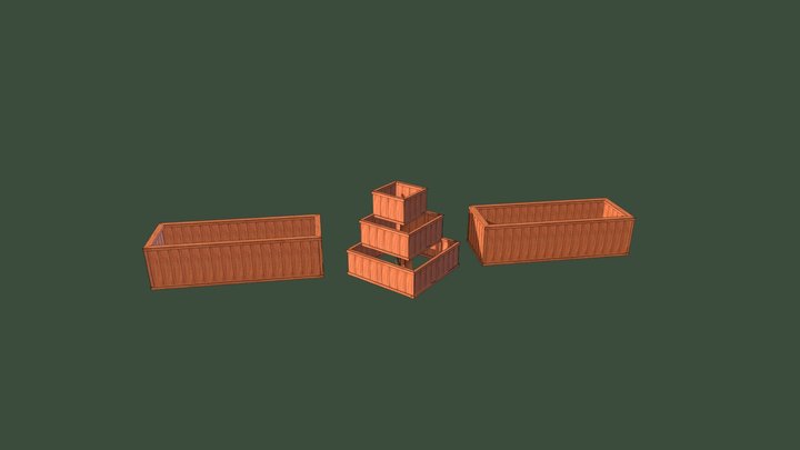 Raised Beds 1 3D Model