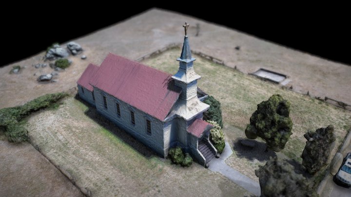 Nicasio Church 3D Model