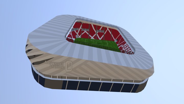 HUN DEBRECEN NAGYERDEI-STADION 3D Model