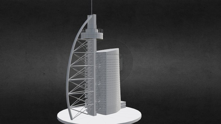 Vasco da Gama Tower (Lisbon, Portugal) 3D Model