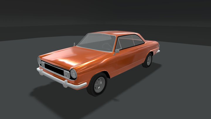 Torino LOW POLY 3D Model