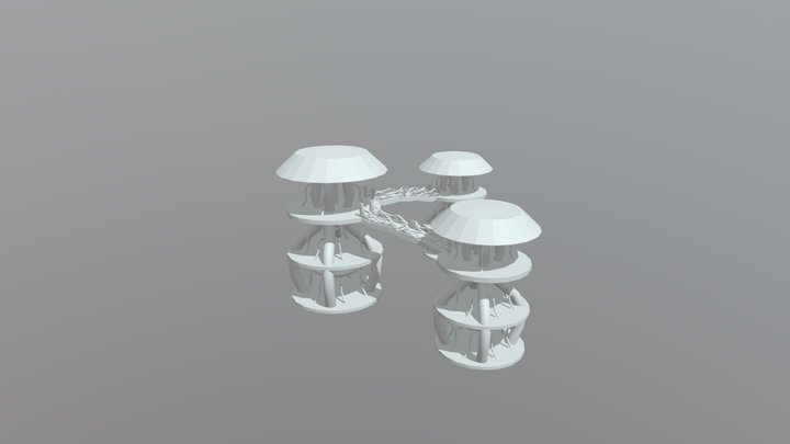 Mushroomtower 3D Model