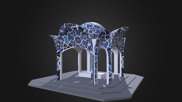 Roudehen Martyres 3D Model