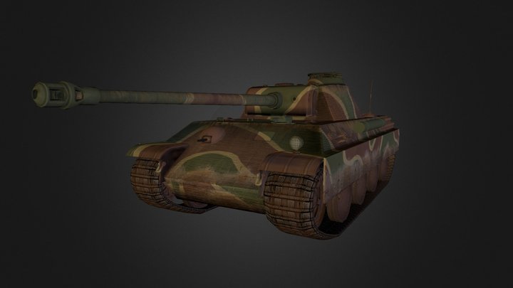 PanzerV 3D Model