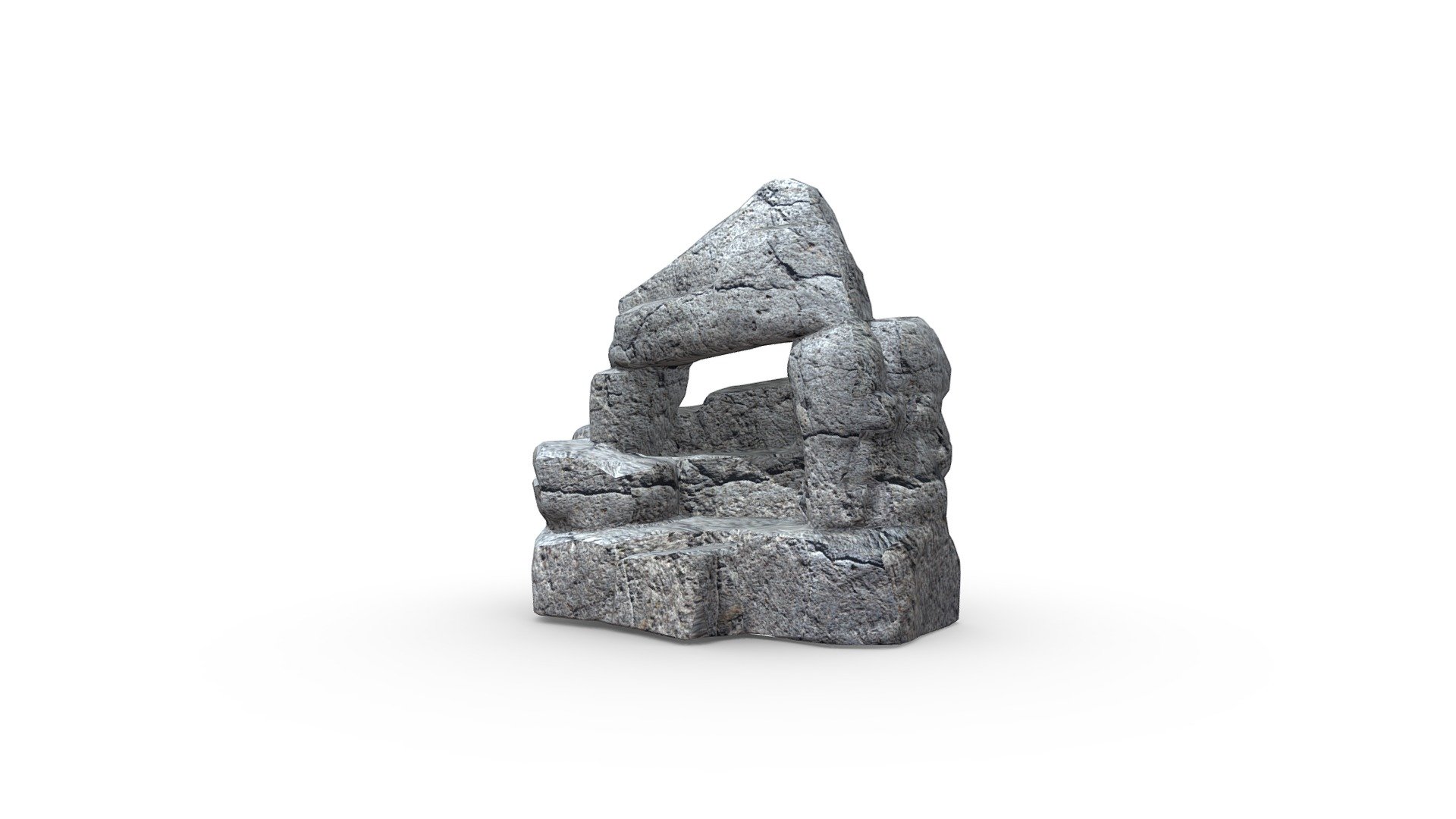 SA-CC049 Castle Rock - 3D model by Henderson Recreation ...