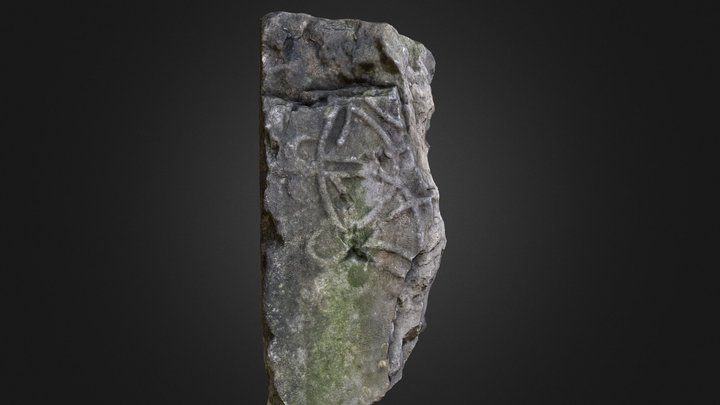 Cross-Slab St Brendan's Graveyard(OF035-012002-) 3D Model