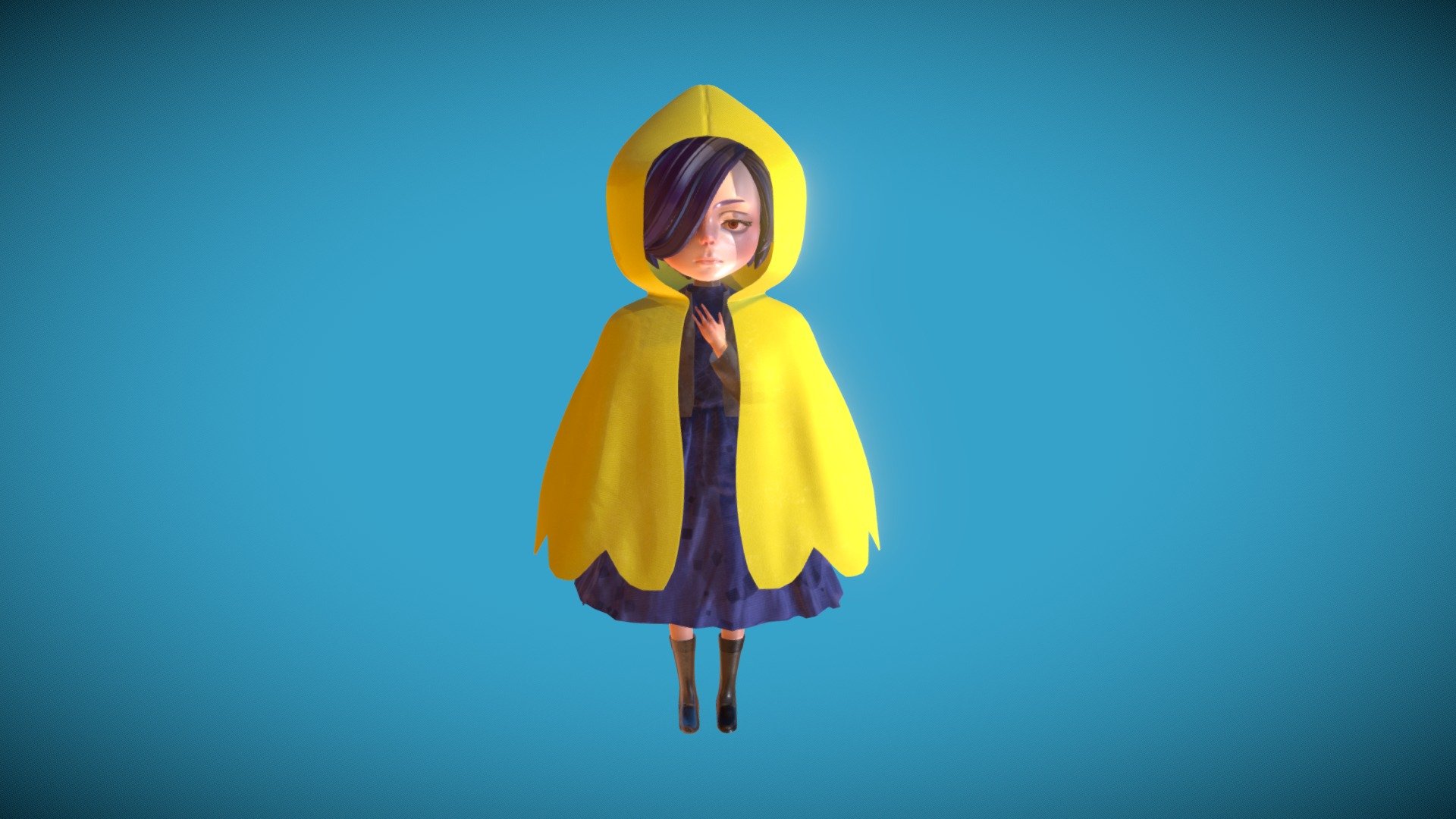 Girl with Cloak
