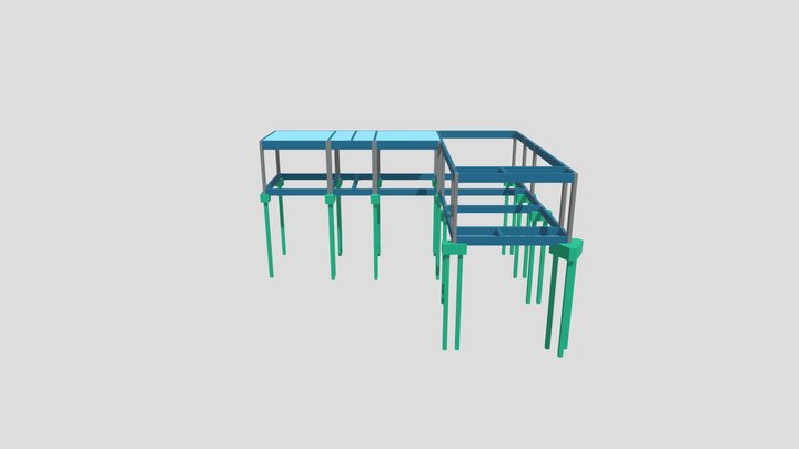 Projeto Eberick - Jussara E Neco 3D Model