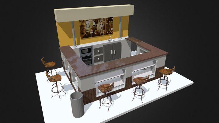 PROJETO - ESTUDO 3D 3D Model