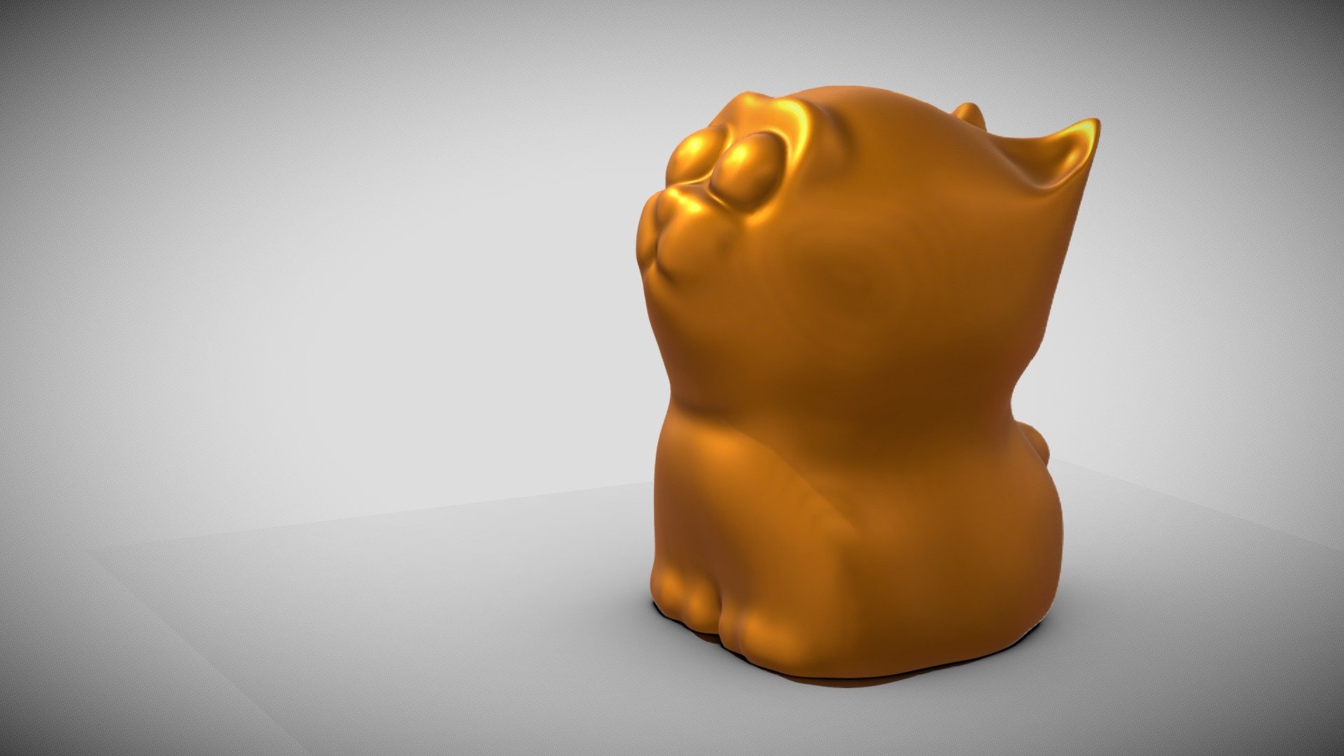 Cat statue