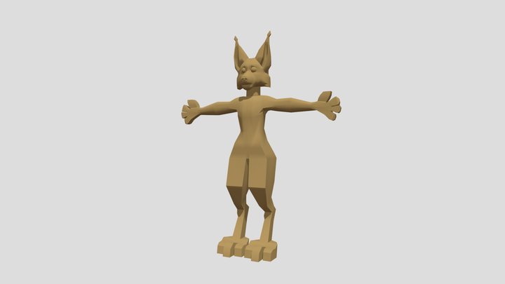 Maya: Kit Kitsen V1 3D Model
