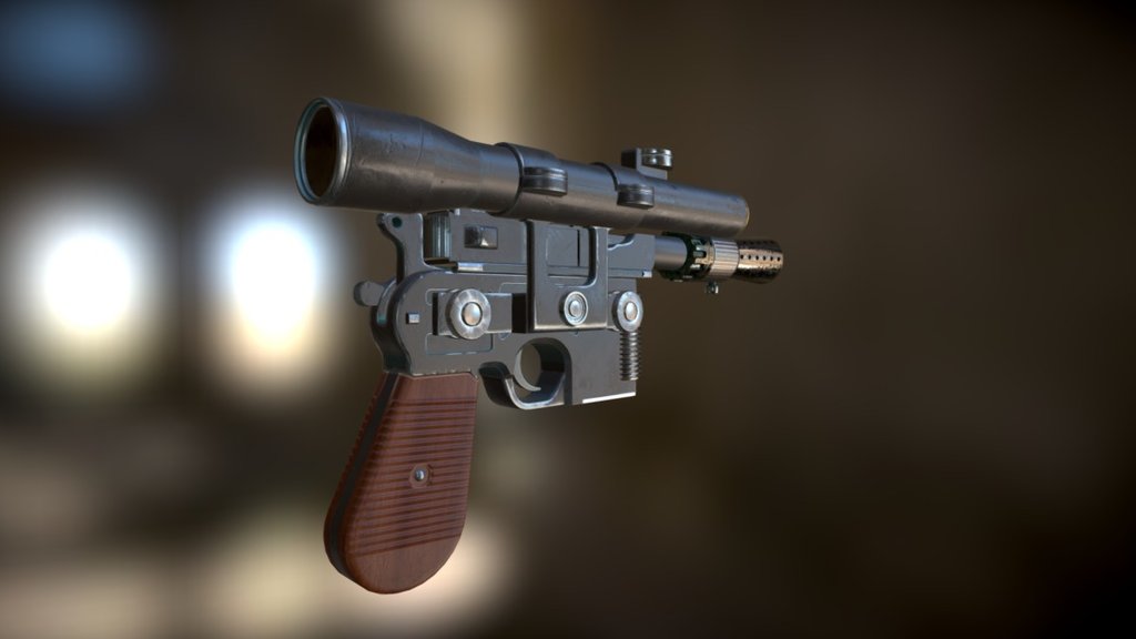 Han Solo DL-44 heavy blaster pistol