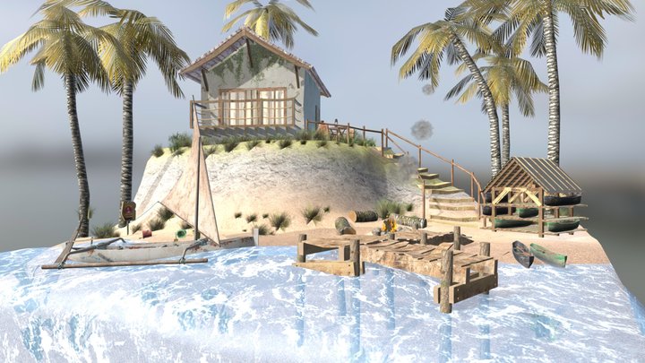 DAE Diorama - By the ocean