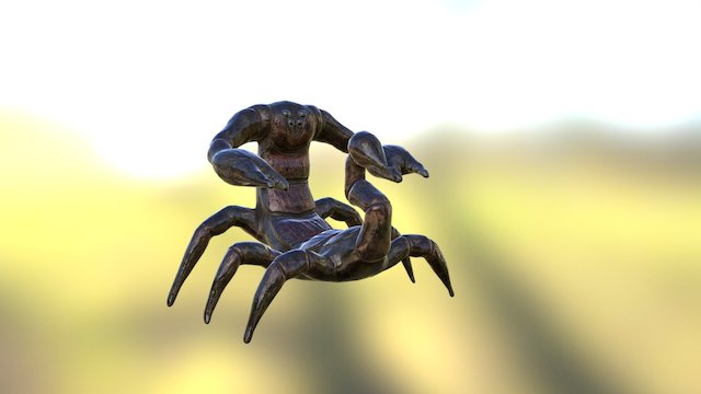 Scorpion Creation 3D Model