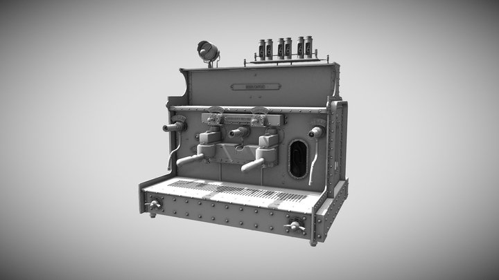Heronus Coffee Machine Model 3D Model