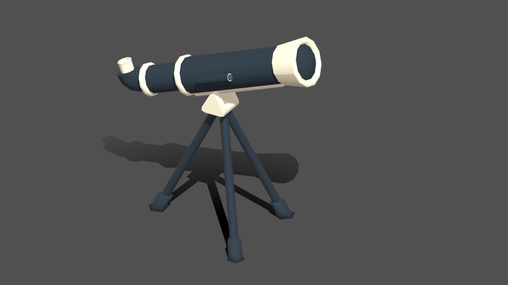 Telescope - Download Free 3D model by usmangill [b0eba1a] - Sketchfab