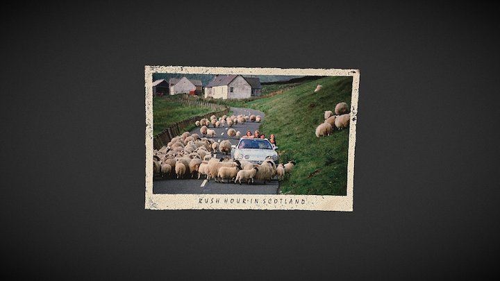 Postcard Two: Rush Hour in Scotland 3D Model