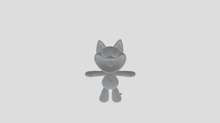 Cat Nap 3D Model