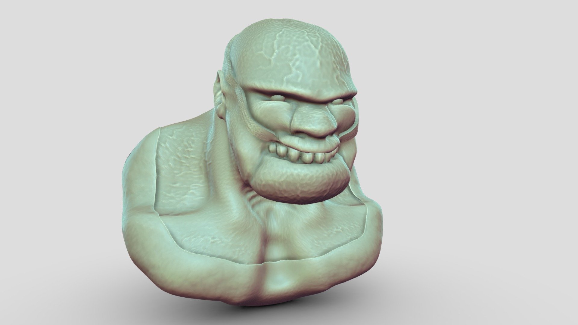 Classic FO1 Super Mutant - 3D model by Webb Productions Entertainment ...