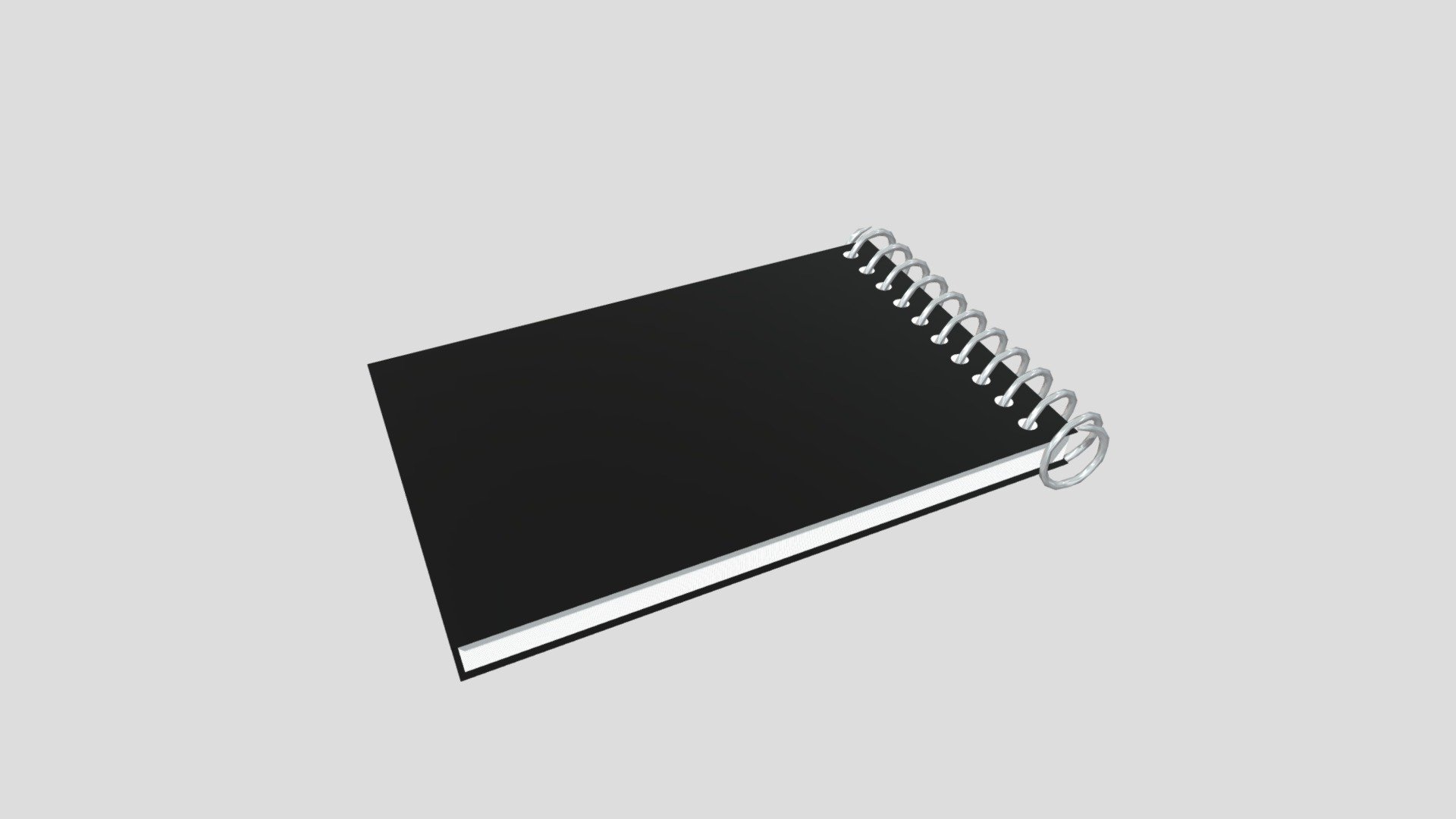 Notebook Download Free 3D model by Alain Sorazu (alainsorazu) [b0ee64e] Sketchfab
