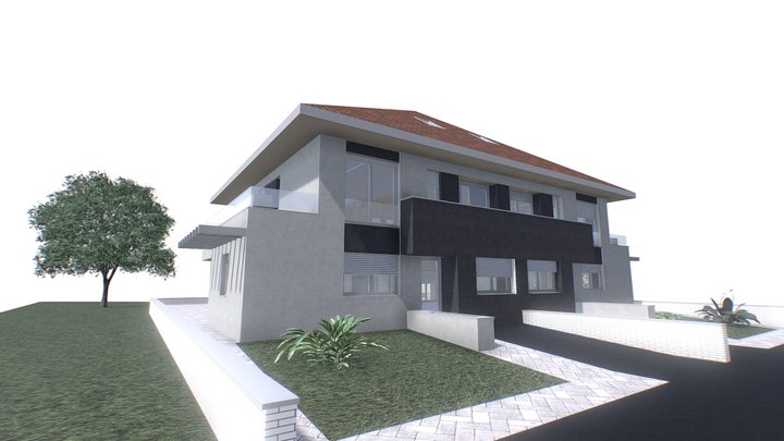 Chalet 3D Model