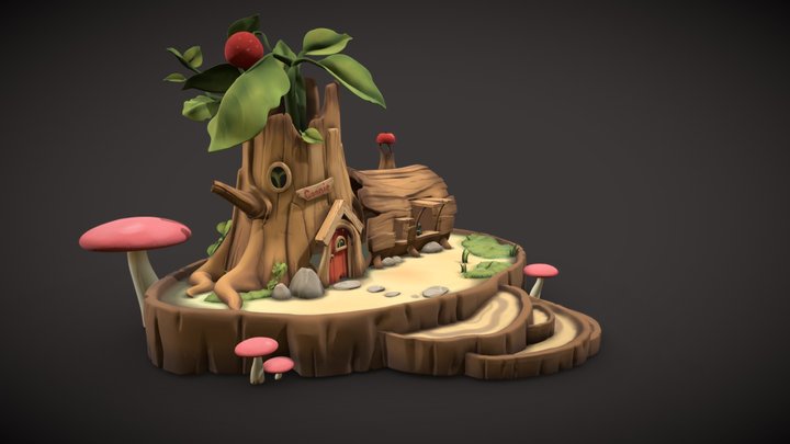 Treehouse 3D Model
