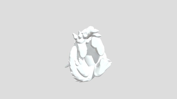Cute_ Dragon_2 3D Model