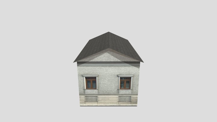 Romania Architectural Building 3D Model